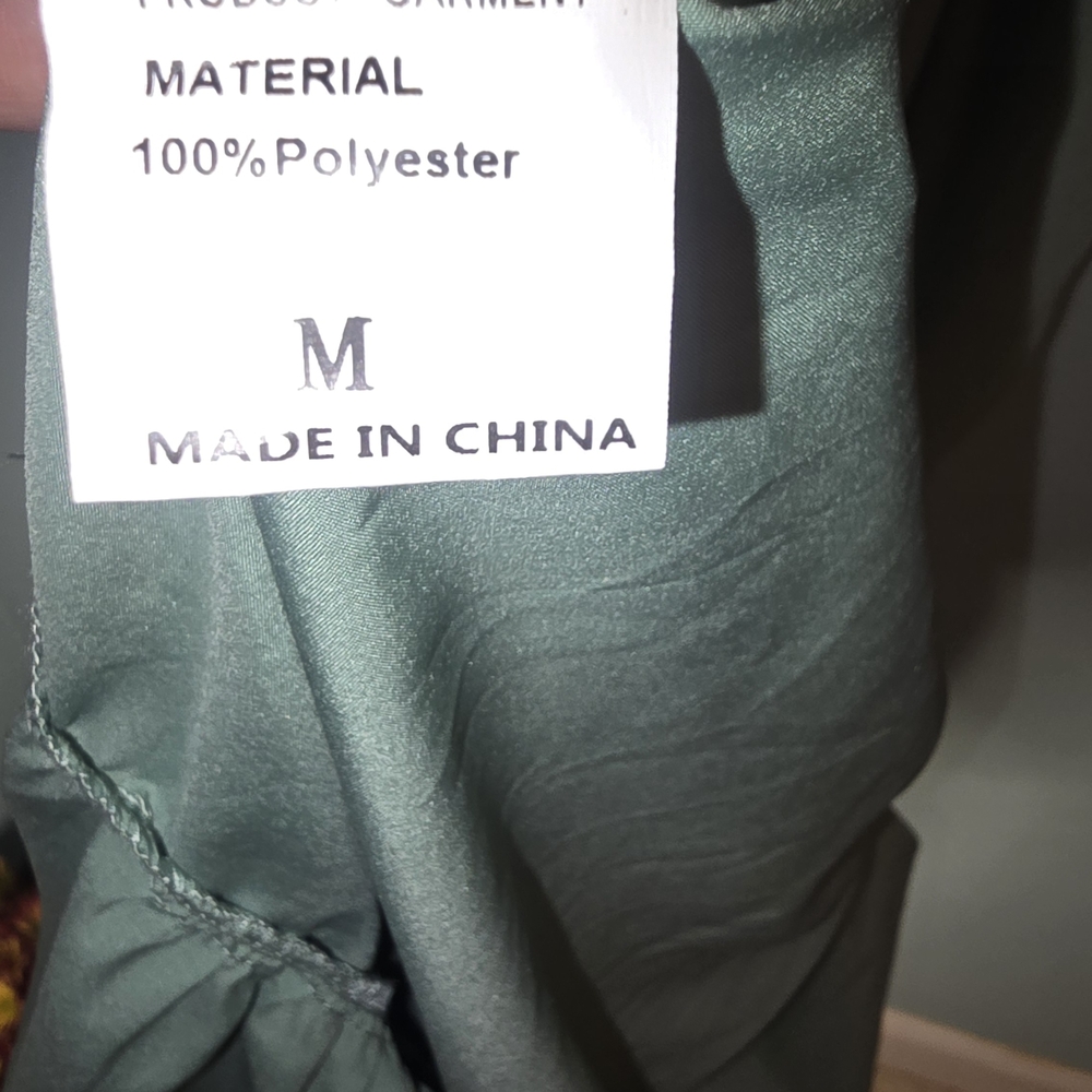 Sage Green Tie Back Maxi Dress Bohemian Holiday Festive Maternity - Picture 6 of 10